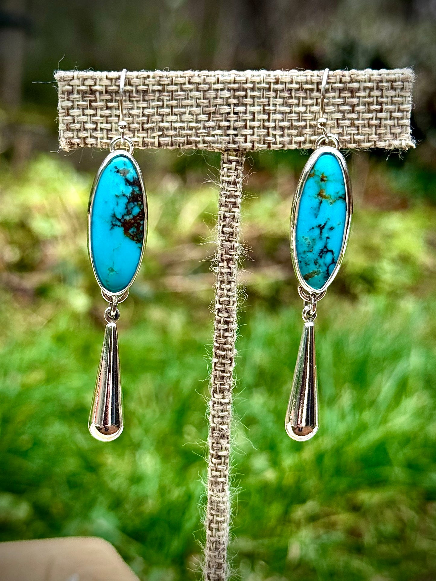 Hubei Turquoise Drop Earrings