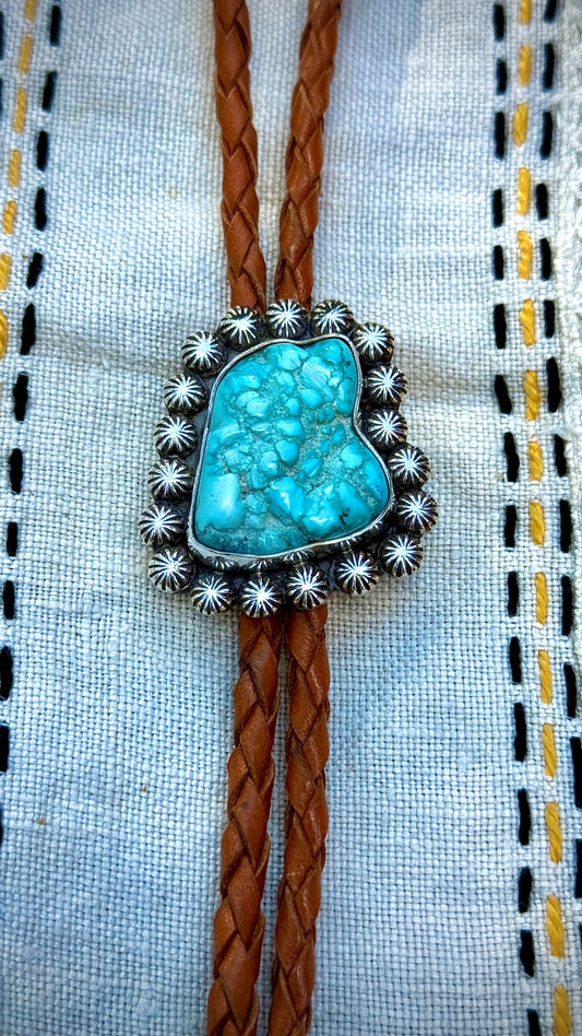 Carico Lake Turquoise Bolo Tie